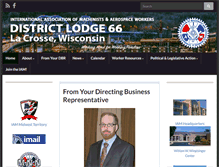 Tablet Screenshot of iamdistrict66.org